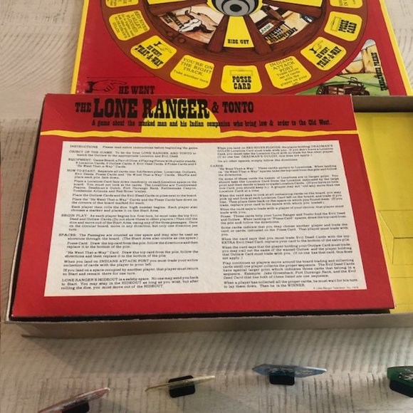 Rare, Vintage 1978 Warren The Lone Ranger & Tonto - Picture 4 of 13